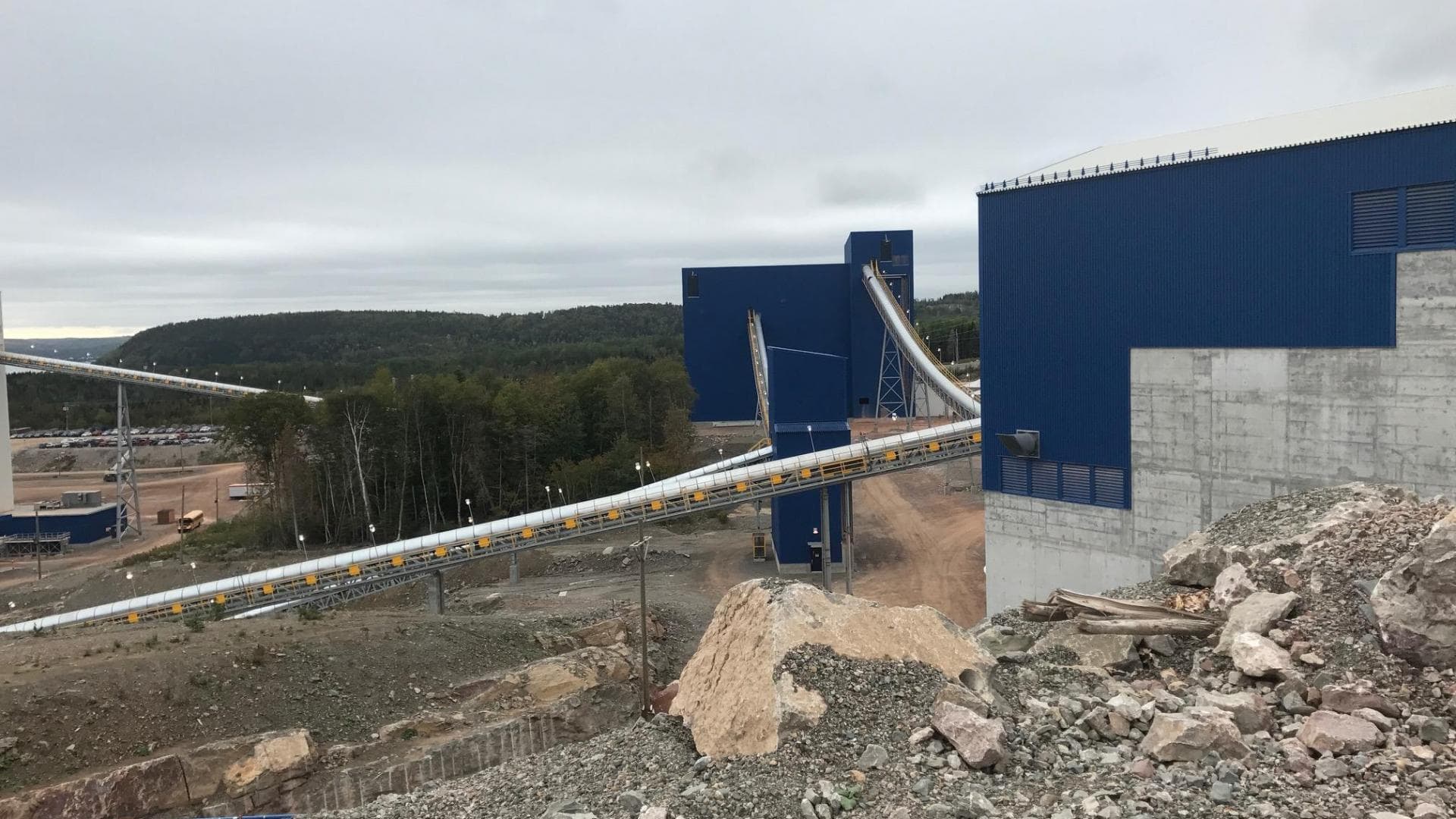 Cimenterie McInnis à Port-Daniel-Gascons réalisé par CSL Ltée