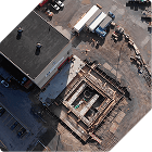 Vue aérienne de projet