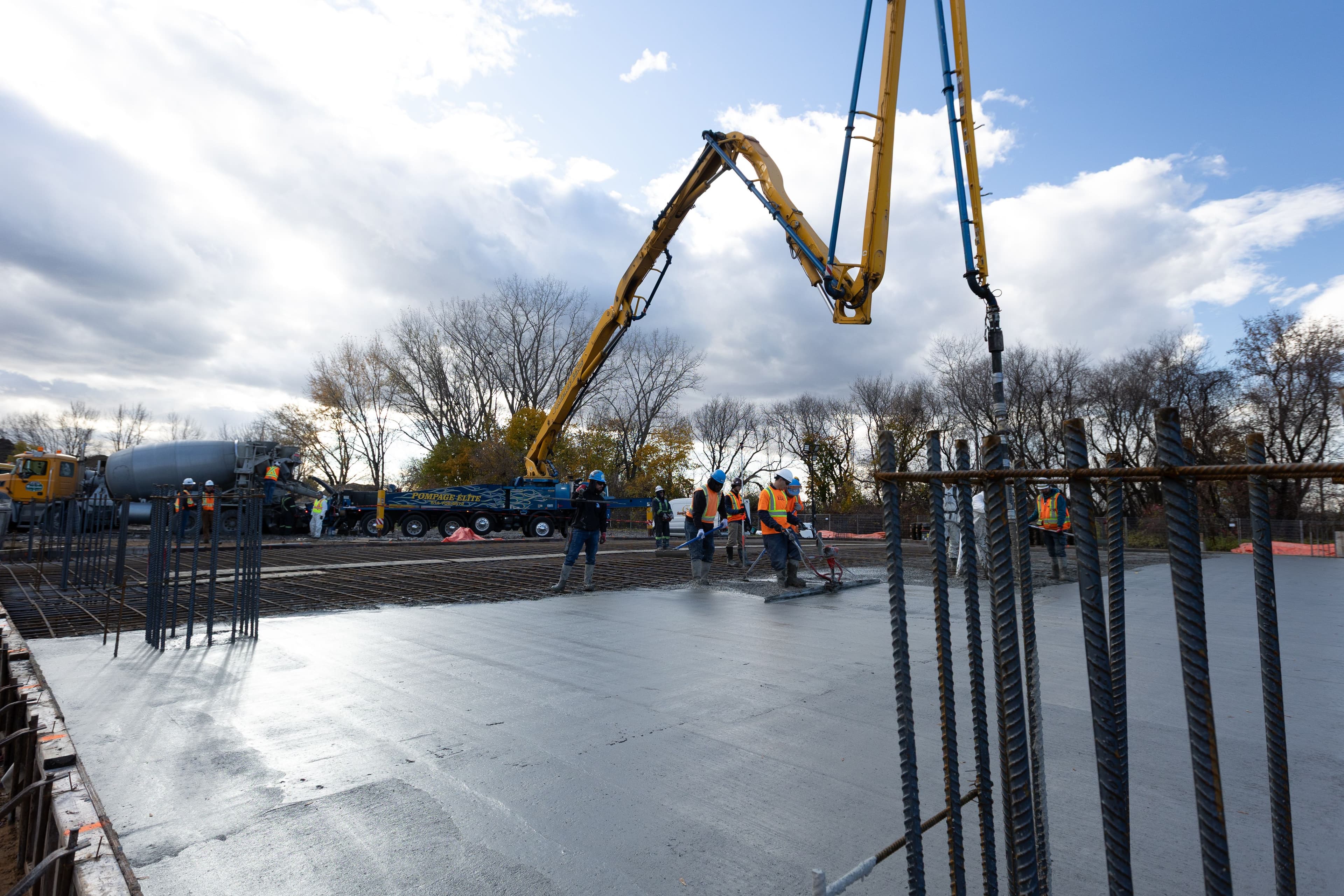 Patinoire bleu blanc bouge Sorel-Tracy