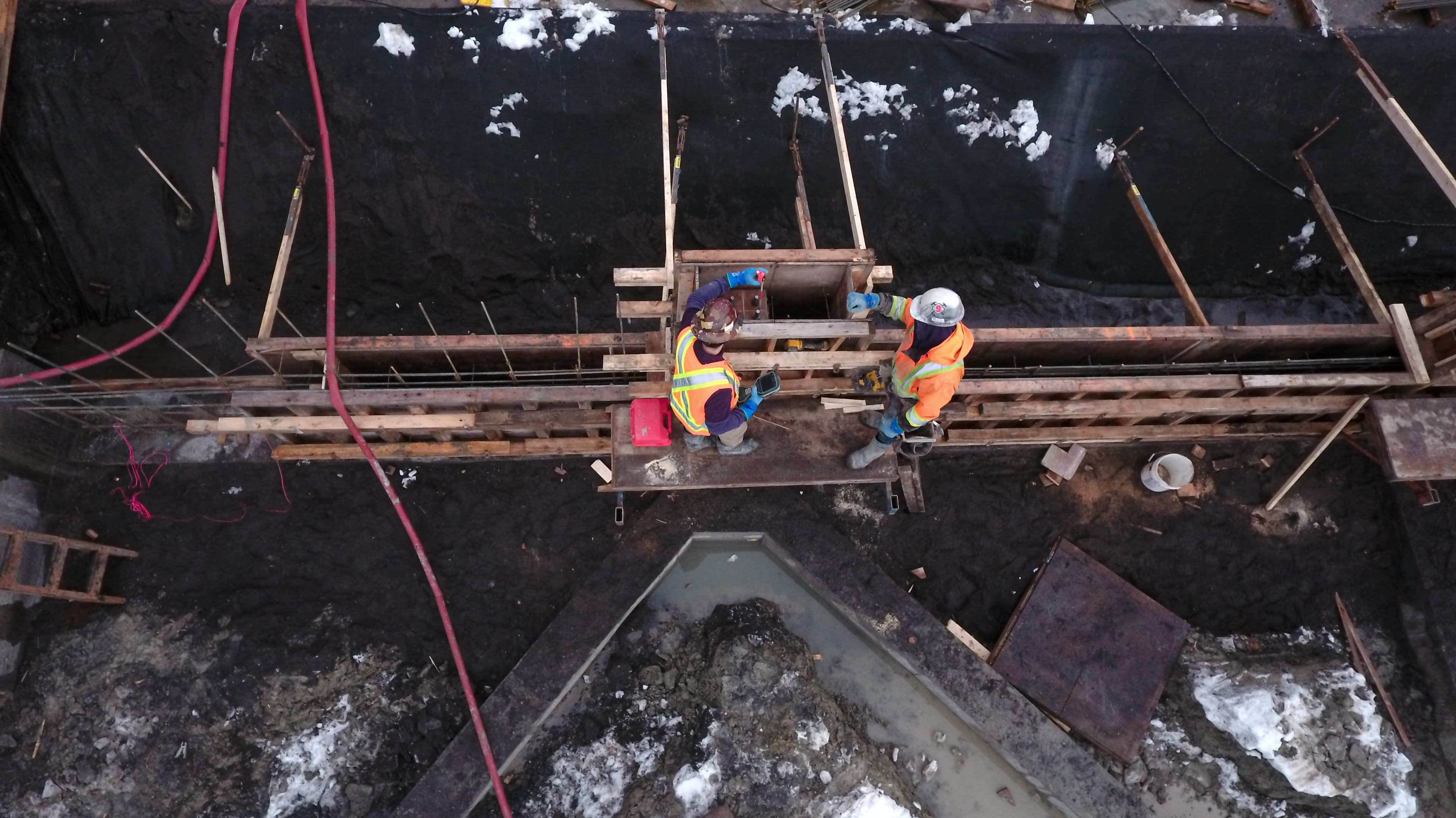 Plan de toiture de maison