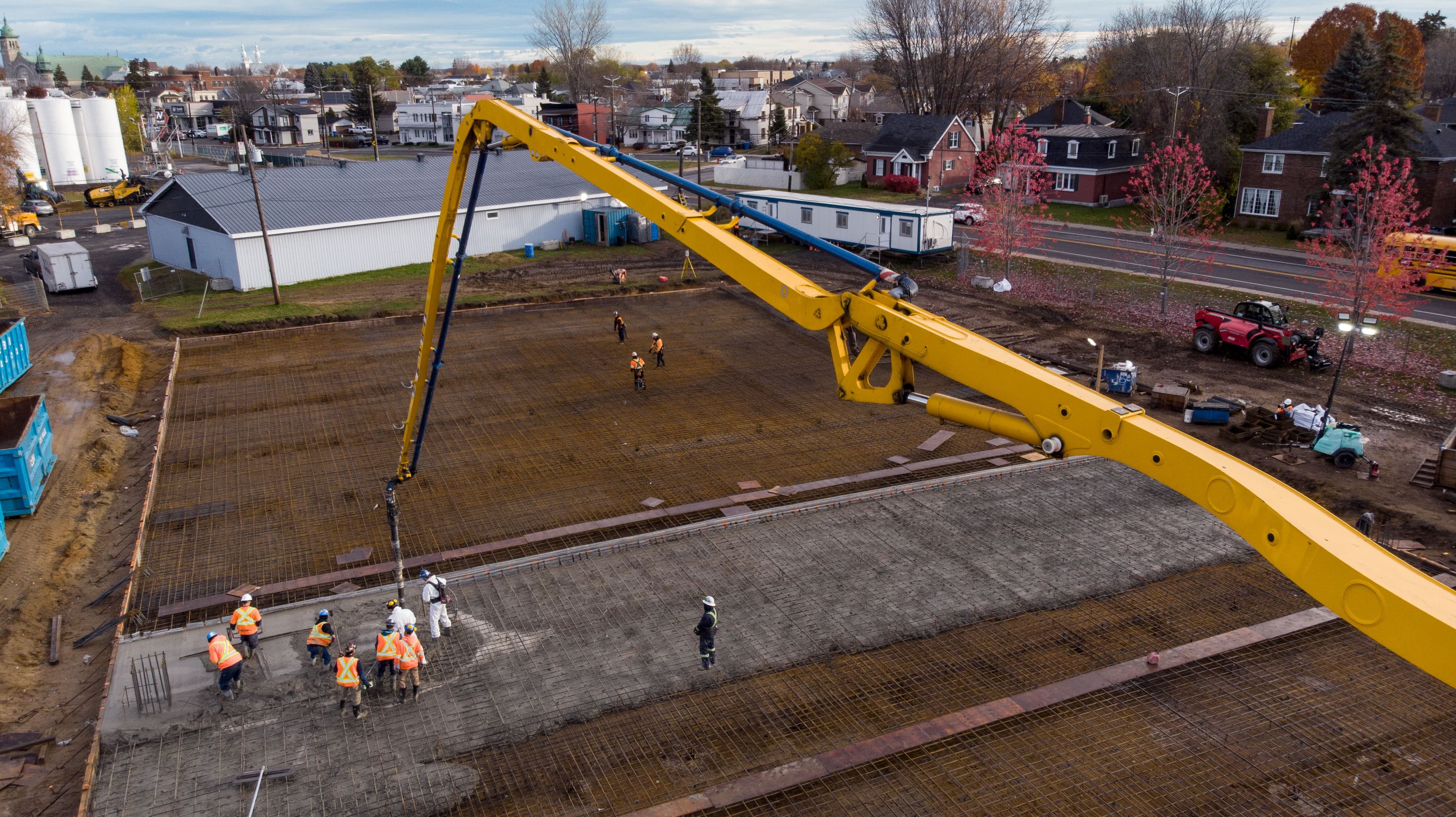Patinoire bleu blanc bouge Sorel-Tracy